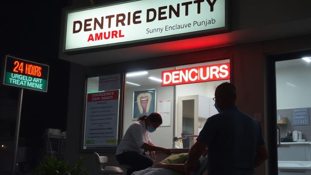 Emergency dentist in Sunny Enclave providing urgent dental care
