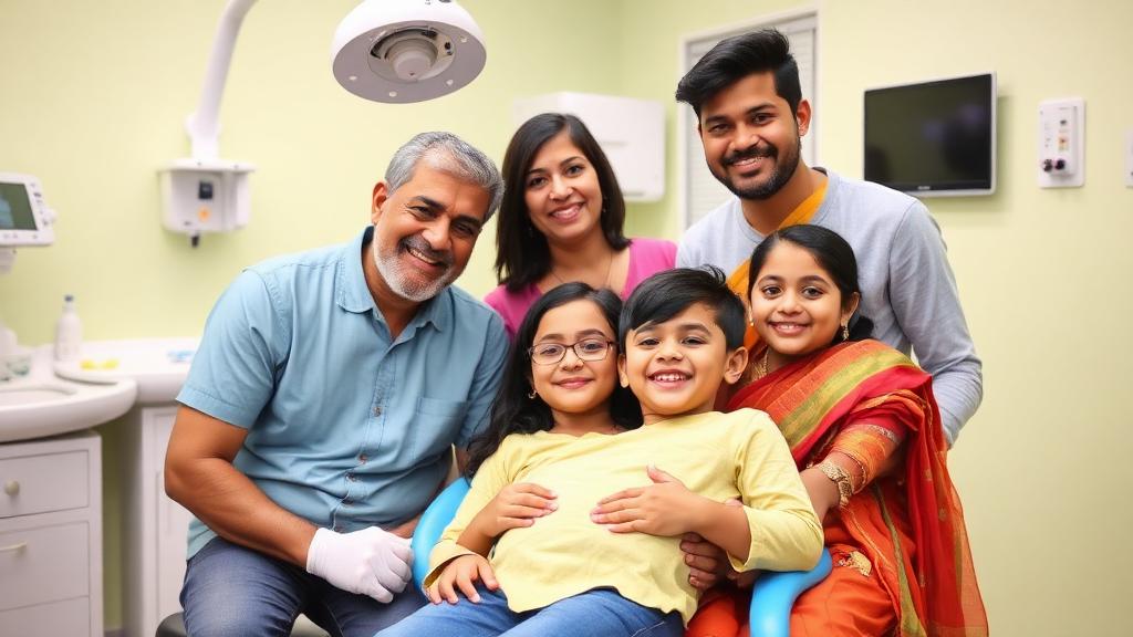 Family dental care for all ages at Smiles & Scans Kharar