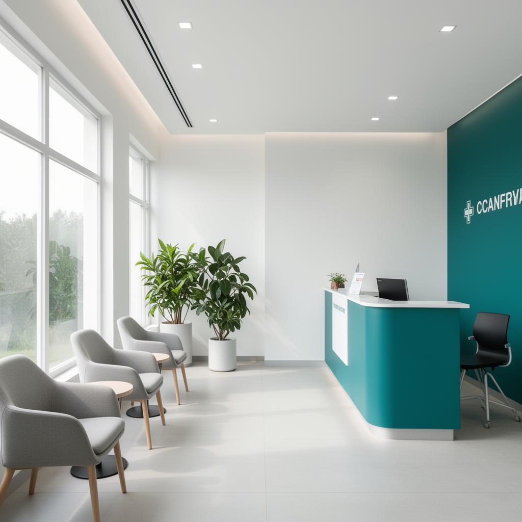 Child-friendly dental clinic environment at Smiles & Scans