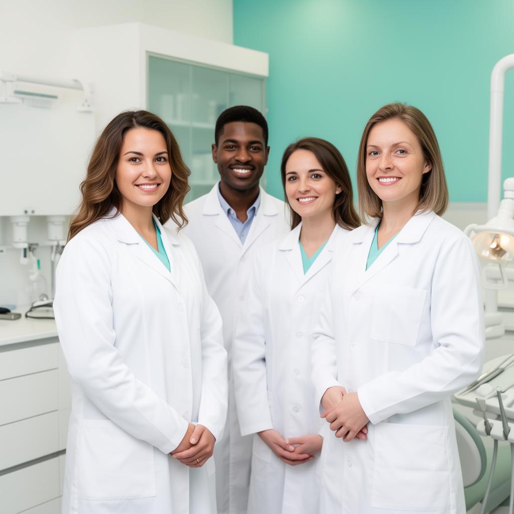 The experienced dental team at Smiles & Scans Dental Clinic Kharar